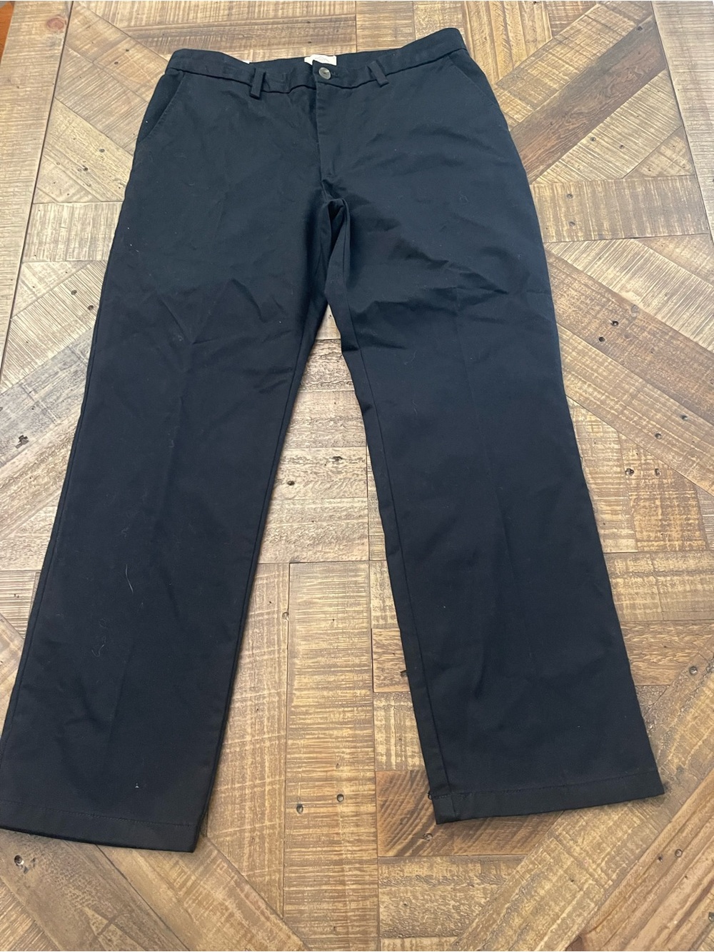 St. John's Bay Black Chino Pants